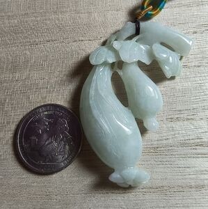 Elegant Jade Pendant Necklace